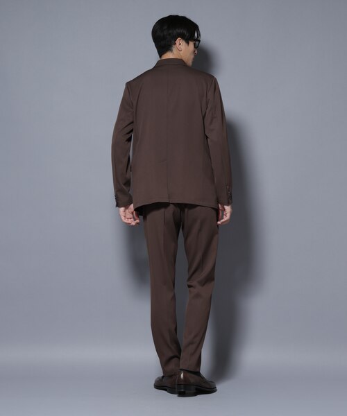 <新品未使用>ナノユニバース　ジャケット　ベスト　セット　ストライプ N JACKET BASIC」シャドーストライプジャケット(セットアップ可