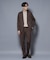 「N TROUSERS BASIC」 シャドーストライプパンツ(セットアップ可)