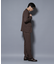 「N TROUSERS BASIC」 シャドーストライプパンツ(セットアップ可)