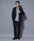 「N TROUSERS BASIC」 シャドーストライプパンツ(セットアップ可)