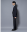 「N TROUSERS BASIC」 シャドーストライプパンツ(セットアップ可)