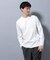 アンチスメルクルーネックTシャツ 長袖