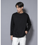 ｢NJ／CLUB｣モクロディ ボートネック サイドスリットTシャツ