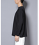 ｢NJ／CLUB｣モクロディ ボートネック サイドスリットTシャツ