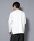 ｢NJ／CLUB｣モクロディ ボートネック サイドスリットTシャツ