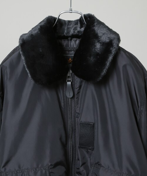 ALPHA INDUSTRIES／別注 ALPHA FLIGHT JACKET｜ナノ・ユニバース