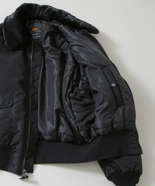 alpha industries　n-3bジャケット　ナノ　ユニバース別注 ALPHA INDUSTRIES／別注 ALPHA FLIGHT JACKET｜ナノ・ユニバース