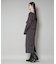 ニットキャミワンピース×クロップドVネックニット セット