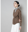 毛玉レスニット2wayカシュクールカーディガン