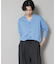 毛玉レスニット2wayカシュクールカーディガン