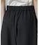 ウェストドロストワイドストレートパンツ