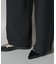 ウェストドロストワイドストレートパンツ