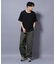 NORMANBROS／NORMANBROS別注 テレコUネックTシャツ 半袖