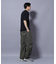 NORMANBROS／NORMANBROS別注 テレコUネックTシャツ 半袖