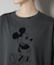 GOOD ROCK SPEED／ MICKEY MOUSE ／Tshirts Chacoal