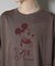 GOOD ROCK SPEED／ MICKEY MOUSE ／Tshirts Brown