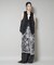 Sara mallika／TULLETAPEEMBROIDERY WRAP SKIRT