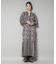 Sara mallika／FLOWER PRINT YOKE DRESS