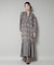 Sara mallika／FLOWER PRINT YOKE DRESS