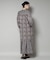 Sara mallika／FLOWER PRINT YOKE DRESS