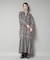 Sara mallika／FLOWER PRINT YOKE DRESS