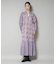 Sara mallika／FLOWER PRINT YOKE DRESS