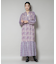 Sara mallika／FLOWER PRINT YOKE DRESS