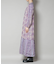 Sara mallika／FLOWER PRINT YOKE DRESS