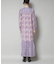 Sara mallika／FLOWER PRINT YOKE DRESS