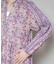 Sara mallika／FLOWER PRINT YOKE DRESS