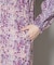 Sara mallika／FLOWER PRINT YOKE DRESS