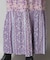 Sara mallika／FLOWER PRINT YOKE DRESS
