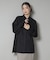 Sara mallika／COTTON PINTUCK LACE BLOUSE