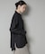 Sara mallika／COTTON PINTUCK LACE BLOUSE