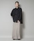 Sara mallika／COTTON PINTUCK LACE BLOUSE