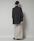 Sara mallika／COTTON PINTUCK LACE BLOUSE