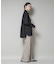 Sara mallika／COTTON PINTUCK LACE BLOUSE