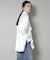 Sara mallika／COTTON PINTUCK LACE BLOUSE