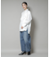Sara mallika／COTTON PINTUCK LACE BLOUSE