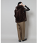 フェイクファーフードベスト
