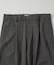 ATON／BACK SATIN STANDARD PANTS
