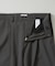 ATON／BACK SATIN STANDARD PANTS