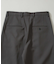 ATON／BACK SATIN STANDARD PANTS