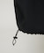 ATON／BACK SATIN UTILITY PANTS
