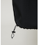 ATON／BACK SATIN UTILITY PANTS