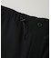 ATON／BACK SATIN UTILITY PANTS