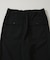 ATON／BACK SATIN UTILITY PANTS