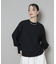 サカリバカットワイドクルーネックトップス(セットアップ可)
