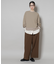 サカリバカットワイドクルーネックトップス(セットアップ可)
