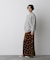 「STEVELOUR」ベロアブルームロングスカート(セットアップ可)